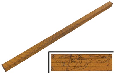 R.B. Haselton, Contoocook, New Hampshire: Two Foot Board Measure Rule
