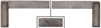 Henry Disston & Sons, Philadelphia, Pennsylvania, No. 5 1/2: Rare Dual Metric Try Square