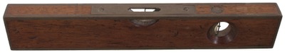 Stratton Brothers, Greenfield, Massachusetts, No. 11: Brass Bound Mahogany Level