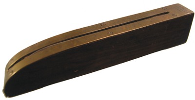 J.A. Reynolds & Company, Birmingham, England: Ebony Body Inclinometer Level