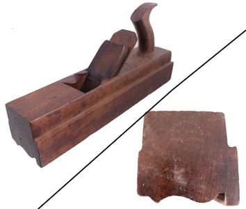 Arrowmammet Works, Middletown, Connecticut, No. 5 1/2: Hdld. Quirk Ogee "complex "g Plane