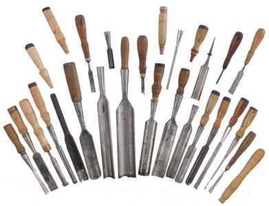 Assorted Makers: Lot Of Asst. Socket Type Gouges
