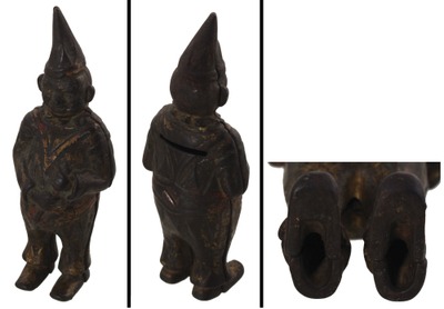 A.C. Williams Company, Ravenna, Ohio: Cast Iron "Clown" Still Bank