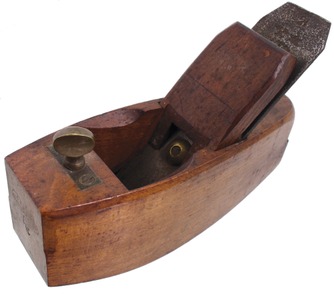 I. Sorby, Sheffield, England: Adj. Compass Sole Smoothing Plane