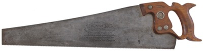 Hudson Tool Company, New York, New York, No. 08: Extra Clean 20" Finish Saw