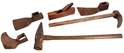 Assorted Makers: Lot Of Shipwright's Woodworking Tools