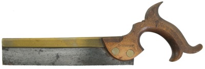 Unmarked: Early Open Handle Dovetail Saw
