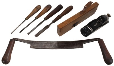 Assorted Makers: Lot Of Clean & Usabl Woodworking Tools