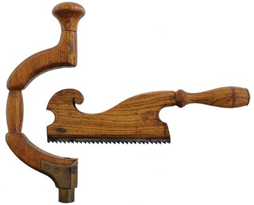 Unmarked: Fancy Oak Body Stair Saw