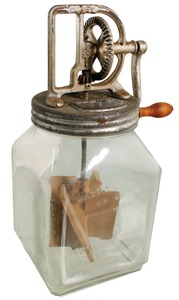 Dazey Churn & Manufacturing Company, St. Louis, Missouri, No. 40: Hand Crank Butter Churn