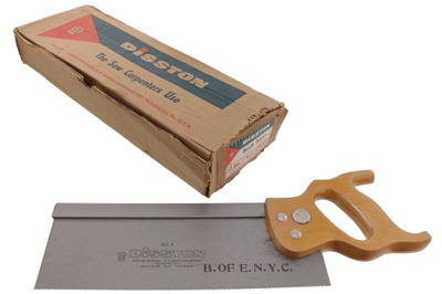 Disston Division Of H.K. Porter, Toronto, Ontario, Canada, No. 4: Unused 12" Tenon Saw