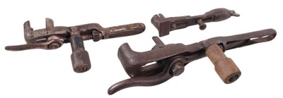 Assorted Makers: There Cast Iron "Buggy" Wrenches