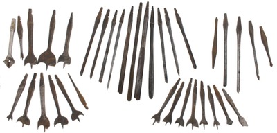 Assorted Makers: Two Working Sets Of Auger Bits