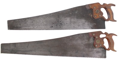 Henry Disston & Sons, Philadelphia, Pennsylvania, No. D-8: Two Clean And Usable Hand Saws