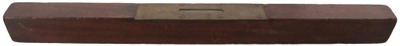 Lambert, Mulliken & Stackpole, Boston, Massachusetts: Early 21 3/4" Mahog. Spirit Level