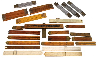 Assorted Makers: Lot Of Asst. Slide Ruleslding Rules