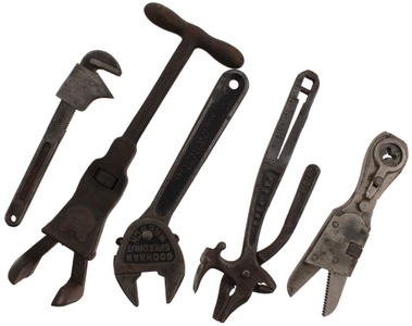 Assorted Makers: Five Clean Spec. Purp. Wrenches