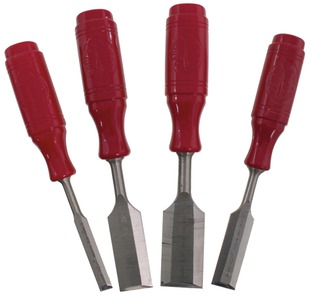 Ab Bahco/Enköpings, Sweden: Stepped Set Of Four Later Type Chisel