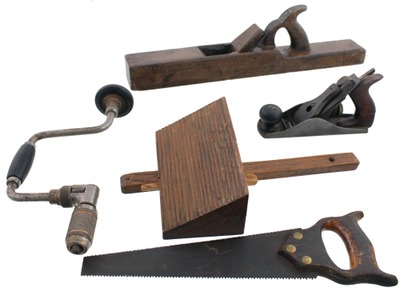 Assorted Makers: Lot Of Clean & Usabl Woodworking Tools
