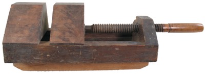 Assorted Makers: Early Walnut Body Mitre Vise