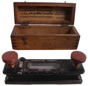 Erb, Heinrich/Chemnitz, Germany: Precision German Cross Test Level