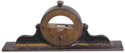 L.L. Davis, Springfield, Massachusetts, No. 1: "Mantel Clock" Inclinometer Level