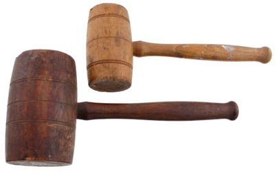 Unmarked: Two Extra Clean Joiner's Mallets
