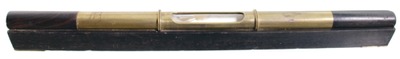 Unmarked: Precision Scottish Ebony & Brass Level