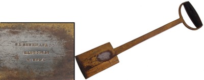 Sherman & Co., P.L./Vienna, N.Y.: Early "D" Handle Carpenters Slick