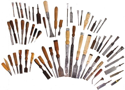 Assorted Makers: Lot Of Assorted Gouges And Chisels