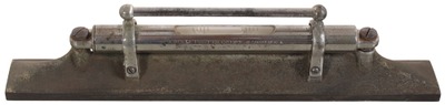 Goodell-Pratt Company, Greenfield, Massachusetts, No. 822: Nickel Plated Adj. Bench Level