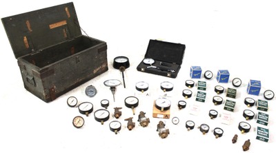 Assorted Makers: Lot Of Assorted Pressure Gauges