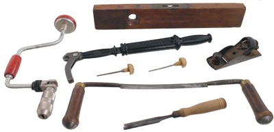 Assorted Makers: Lot Of Clean & Usabl Woodworking Tools