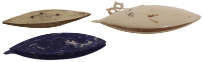 Unmarked: Coll. Of Three Tatting Shuttles