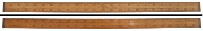 Stanley Rule & Level, No. 34: Maple Body Saddler's Rule