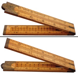 Stanley Rule & Level, No. 53 1/2: Extra Clean Early Architect's Folding Rule