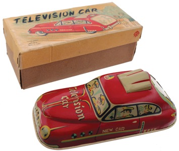 Alps Shoji Co., Ltd./Tokyo, Japan: "Television Car" Friction Toy