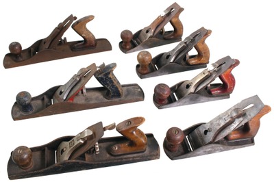 Assorted Makers: Seven Later Type Iron Bench Planes