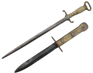 Grassmuck, George J.: 7" Blade Lucite Hdl. Dagger Knife