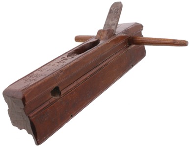 Unmarked: Carved And Dated Eur Tongue Plane