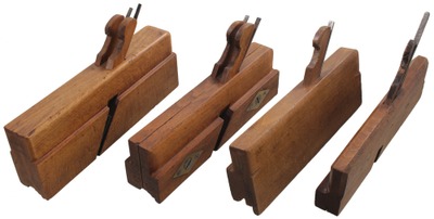 Assorted Makers: Lot Of Four Asst. Molding Plane