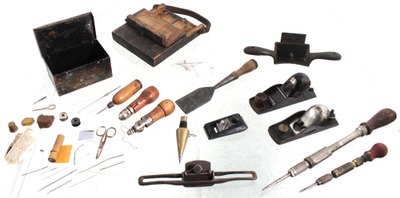 Assorted Makers: Lot Of Clean & Usabl Woodworking Tools