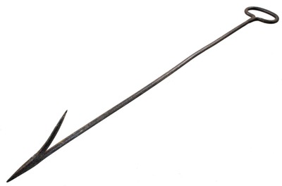 Unmarked: Early Hand Forged Hay Tester