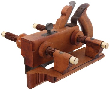 Sandusky Tool Company, Sandusky, Ohio, No. 131: Ivory Tip Boxwood Plow Plane