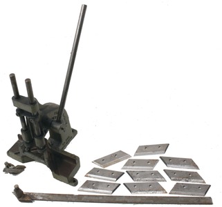 Stanley-Marsh, New Britain, Connecticut, No. 200: Rare Bench Mount Mitre Trimmer