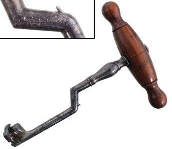 Codman & Shurtleff, 13 & 15 Tremont Street, Boston, Massachusetts: Early Rosewood Hdl. Tooth "Key"