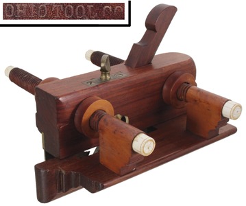 Ohio Tool Company, Columbus, Ohio, No. 103: Unhdld. Cocobolo Plow Plane