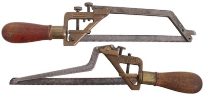 Cunneen Company, New Rochelle, New York: Study Pair Of Patent Hack Saws