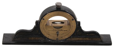 L.L. Davis, Springfield, Massachusetts, No. 1: Early Patent Inclinometer Level
