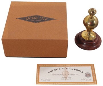 Bridge City Tool Company, Portland, Oregon, No. PB-9: Brass Plumb Bob